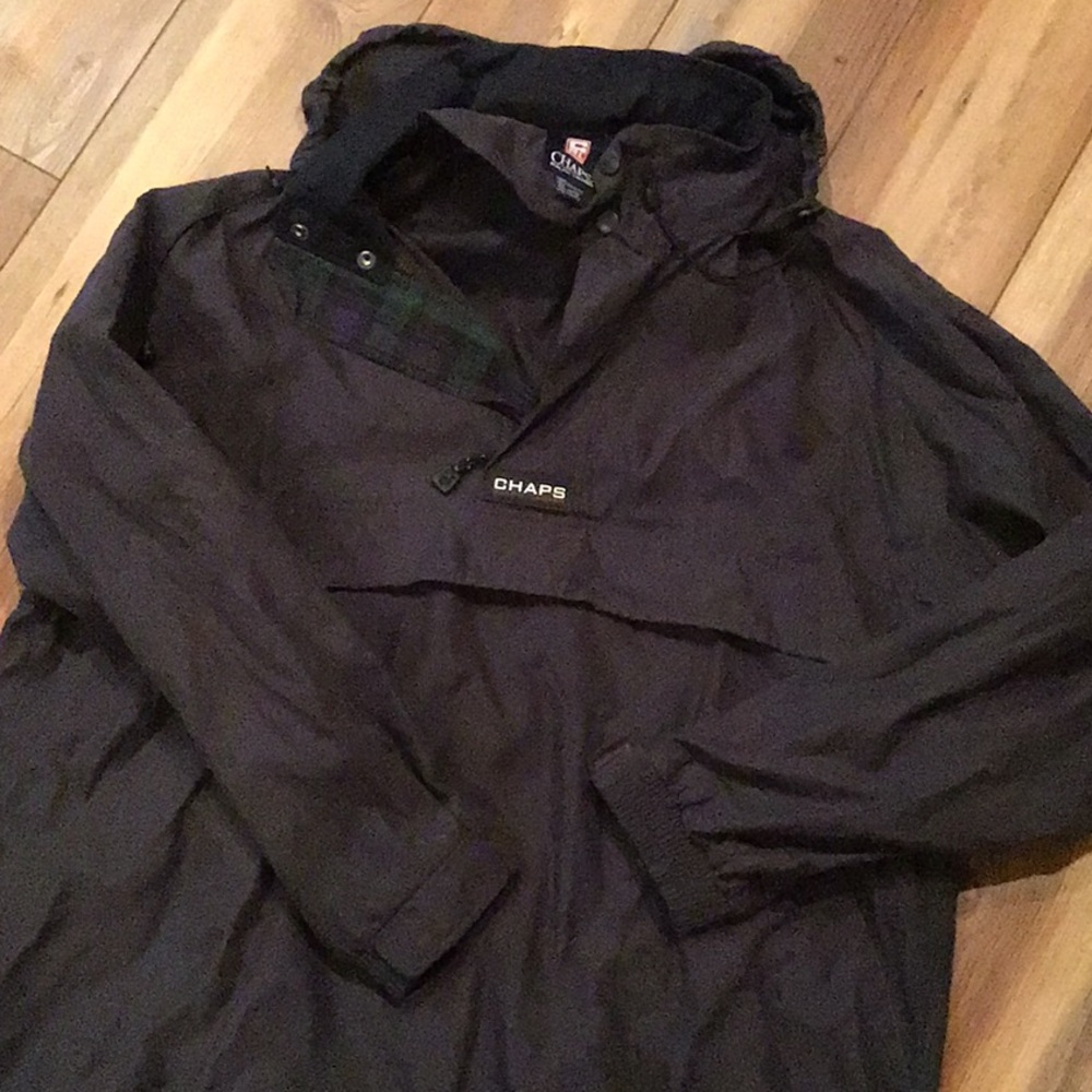 Chaps lightweight pullover coat